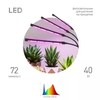 Светильник для растений Эра FITO-40W-АLED-RaL Б0068288