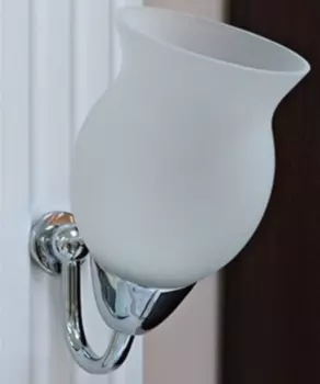 Светильник для зеркала Misty Эльбрус хром без плафона