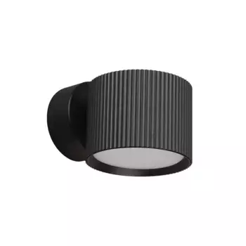 Светильник настенный Feron HL4580 ARIA 12W, 230V,GX53, черный IP20