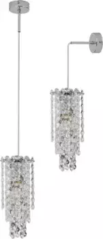 Светильник подвесной-настенный Stilfort 2187/09/01P серия Rain of Crystal