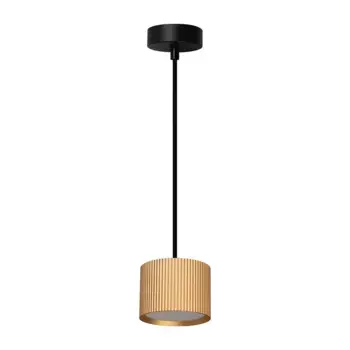 Светильник потолочный Feron Barrel HL4588 ARIA levitation 12W, 230V, GX53, золото + черный, на подвесе 1,7 м