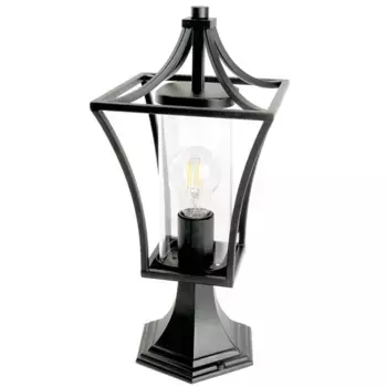 Светильник садово-парковый Feron PL734 на постамент 60W 230V E27, черный 51270