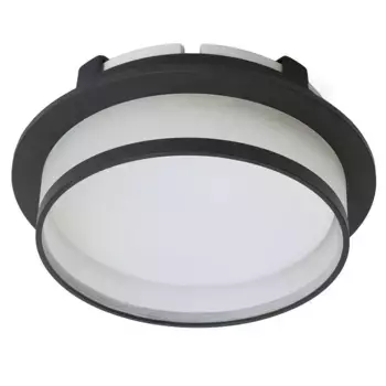 Светильник встраиваемый Feron DL700 потолочный GX70 черный круг 51094