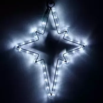 Светодиодная фигура Ardecoled Звездочка ARD-Star-M3-380X250-36Led White 034246