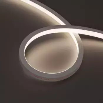 Светодиодная герметичная лента Arlight MOONLIGHT-TOP-X320-13x12mm 24V Day4000 (5 W/m, IP67, sauna, 15m, wire x2) 051131