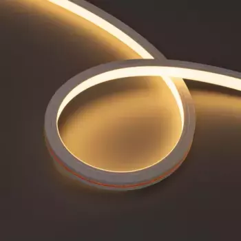 Светодиодная герметичная лента Arlight MOONLIGHT-TOP-X320-13x12mm 24V Warm3000 (5 W/m, IP67, sauna, 15m, wire x2) 051130