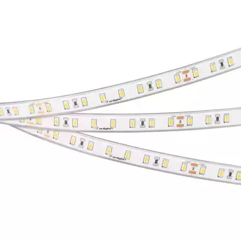 Светодиодная герметичная лента Arlight RTW-PS-A80-12mm 24V Warm2400 (4.8 W/m, IP67, TWP100, 5m) 053506