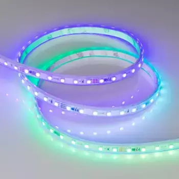 Светодиодная герметичная лента Arlight SPI-PS-A120-12mm 24V RGB-PX6-BPT (23 W/m, IP67, 2835, 5m) 049452