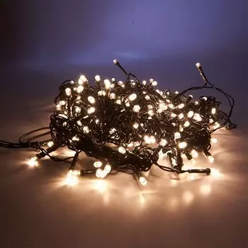 Светодиодная гирлянда Feron 230V 2700K теплый белый с мерцанием CL91 32374