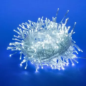 Светодиодная гирлянда Uniel 220V белый ULD-S0600-400/DTA White IP20 Firecracker UL-00005479