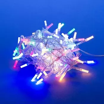 Светодиодная гирлянда Uniel 220V разноцветный ULD-S0500-100/DTA Multi IP20 Crystal UL-00003948