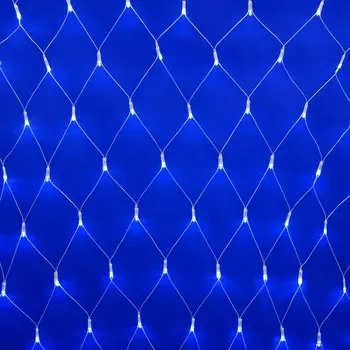 Светодиодная гирлянда Uniel сетка 220V белый ULD-N1515-96/TTK White IP44 UL-00007219