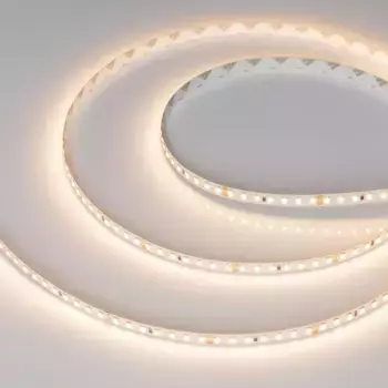 Светодиодная лента Arlight 10W/m 140Led/m 2835SMD теплый белый 5M UL-A140-8mm 24V Warm3000 046976
