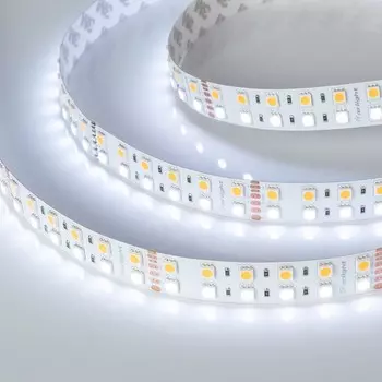 Светодиодная лента Arlight 32W/m 144LED/m 5060SMD разноцветный/теплый белый 5M 012327(2)