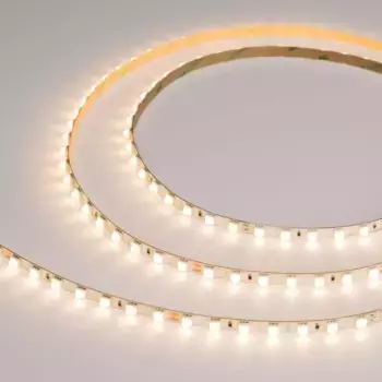 Светодиодная лента Arlight 5W/m 70Led/m 5060SMD теплый белый 5M FLT-B70-8mm 24V Warm2700 043812