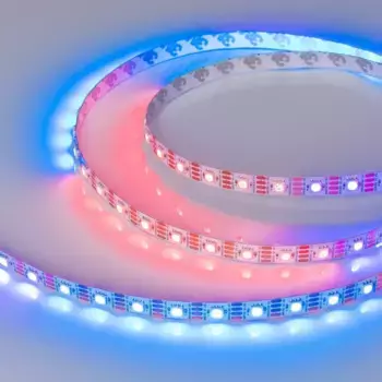 Светодиодная лента Arlight 9,3W/m 60LED/m 5060SMD разноцветная 5M SPI-B60-10mm 12V RGB-PX1-RAM 033437