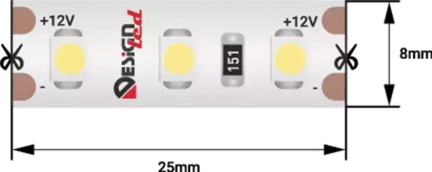 Светодиодная лента DesignLed DSG3120-12-NW-65 002369