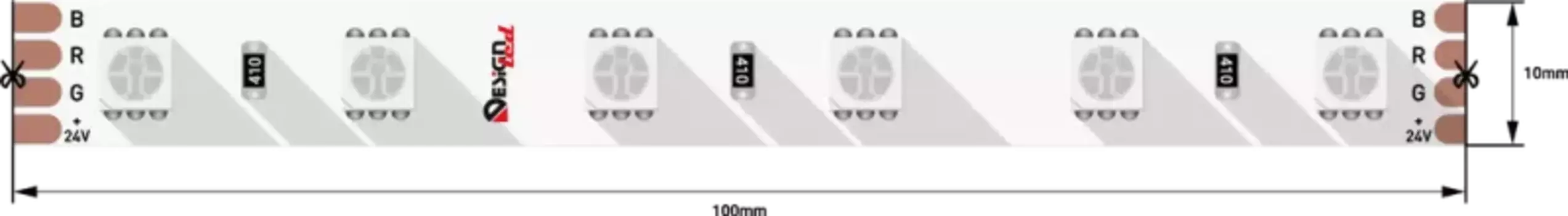 Светодиодная лента DesignLed DSG560-24-RGB-33 001653