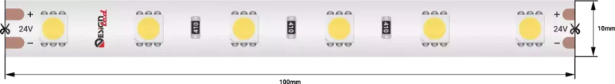 Светодиодная лента DesignLed DSG560-24-W-65 002377