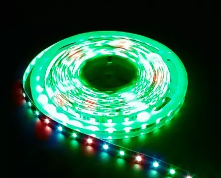 Светодиодная лента Feron 14,4W/m 60LED/m 5050SMD RGB 5M LS606 27706