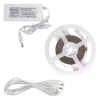 Светодиодная лента (комплект) General GLS-2835-120-9.6-12-IP20-PRO-6-5-KIT 501422
