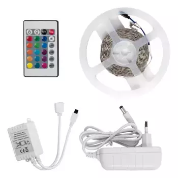 Светодиодная лента (комплект) General GLS-5050-30-7.2-12-IP20-PRO-RGB-5-KIT 503622