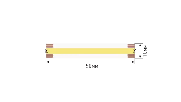 Светодиодная лента SWG PRO 24В COB 15Вт/м 2700-6500K 5м IP20 SWG-COB640-24-15-CCT 027999