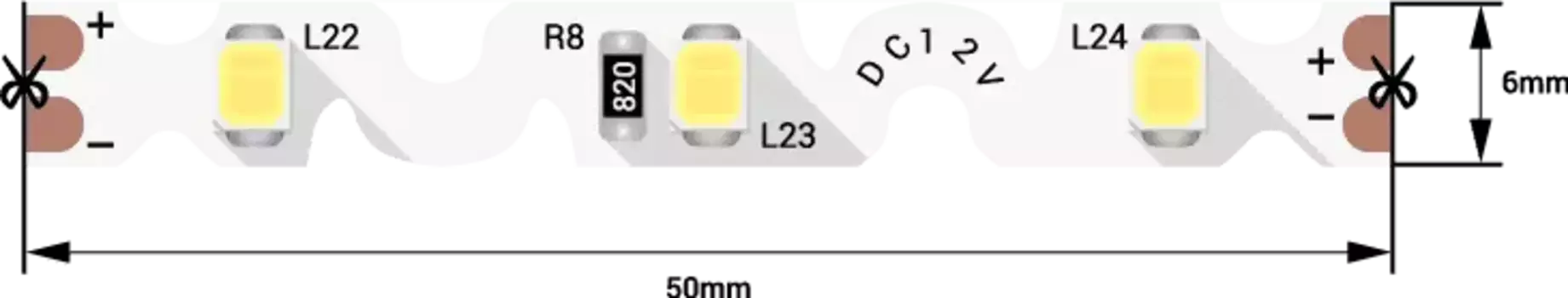 Светодиодная лента SWG SWGFLEX860-9-CW-M 009716