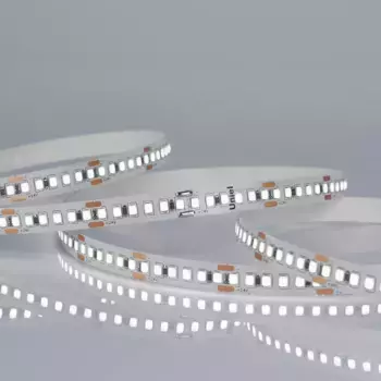 Светодиодная лента Uniel ULS-2835-180LED/m-10mm-IP20-DC24V-17W/m-5M-6500K катушка в герметичной упаковке