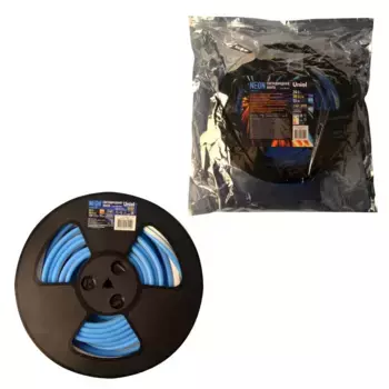 Светодиодная лента Uniel ULS-N11-2835-120LED/m-8mm-IP67-DC24V-10W/m-15M-BLUE катушка в герметичной упаковке