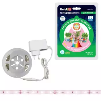 Светодиодная лента Uniel ULS-P71-2835-42LED/m-IP65-3M-SPLE RRP24C00 UL-00008924