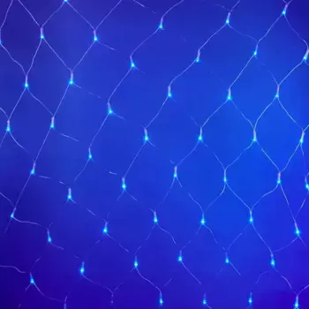 Светодиодная сетка Uniel 220V синий ULD-N2520-240/DTA BLUE IP20 07938