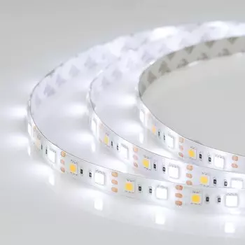 Светодиодная влагозащищенная лента Arlight 14,4W/m 60LED/m 5060SMD теплый/холодный белый 5M RTW-SE-B60-12mm 12V White-MIX 020559(2)