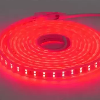 Светодиодная влагозащищенная лента Horoz 5W/m 156LED/m 2835SMD красный 50M 081-006-0001 HRZ00002728