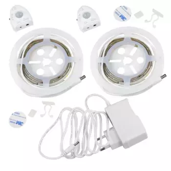 Светодиодная влагозащищенная лента Uniel 3W/m 30LED/m белый 2шт. х1,2М ULS-R02-6W/4000K/1,2Mx2/Dim Sensor Smart Light UL-00004448