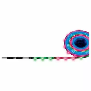 Светодиодная влагозащищенная лента Uniel 7,2W/m 30LED/m 5050SMD RGB 5M ULS-F20-5050-30LED/m-10mm-IP65-DC12V-7,2W/m-5M-RGB Smart UL-00001860
