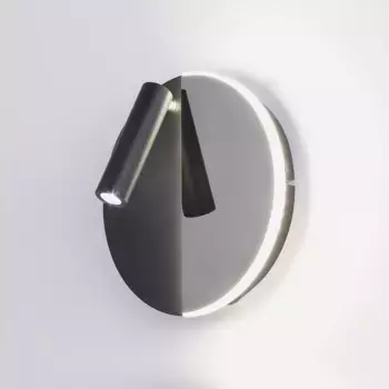 Светодиодный спот Elektrostandard Drom LED 40105/LED чёрный/чёрный жемчуг a055362