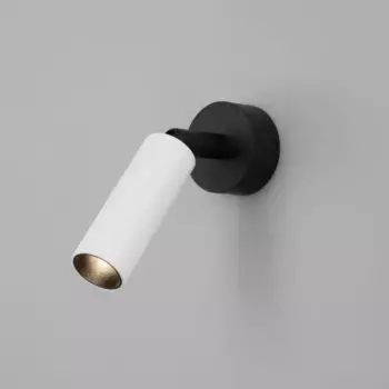 Светодиодный спот Eurosvet Pin 20133/1 LED белый/черный