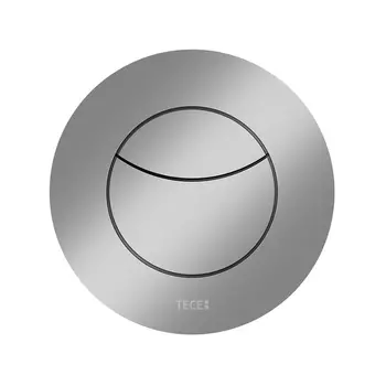 TECEflushpoint, Панель смыва, 2 клавиши, круглая хром матовый