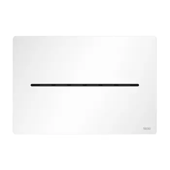 TECEsolid. Панель смыва бесконтактная, 6 В, белая матовая