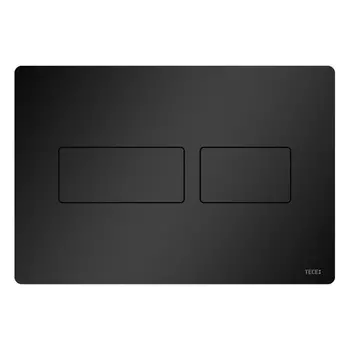 TECEsolid. Панель смыва, черная матовая