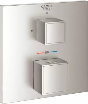 Термостат Grohe Grohtherm Cube 24153DC0 для душа, суперсталь