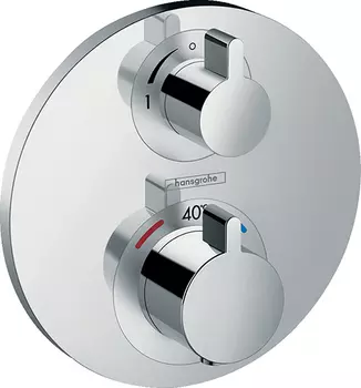 Смеситель для душа Hansgrohe Ecostat S 15757000 хром, с термостатом