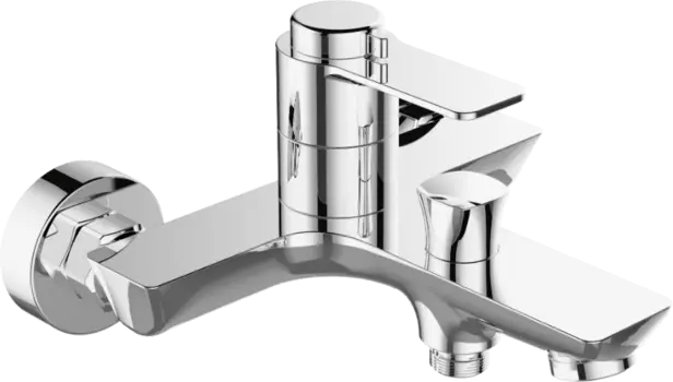 Термостатический смеситель STWORKI Мальмё MAL-02cr для ванны с душем