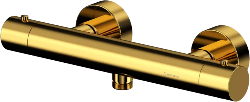 Термостатический смеситель WHITECROSS Y Y1246GL для душа, золото