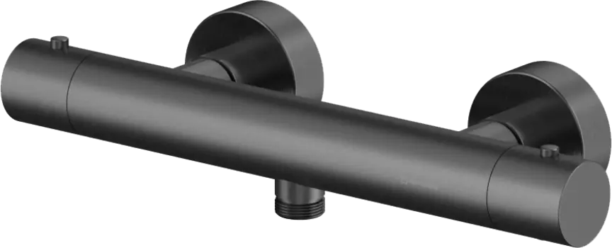 Термостатический смеситель WHITECROSS Y Y1246GM для душа, оружейная сталь