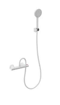 Термостатический смеситель Wonzon & Woghand WW-B1005-A-MW для душа, матовый белый