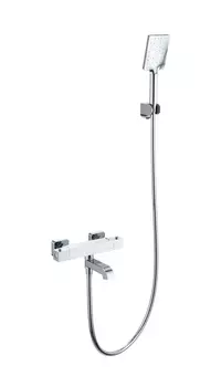 Термостатический смеситель Wonzon & Woghand WW-B2026-A1-CR для ванны с душем, хром