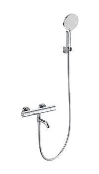 Термостатический смеситель Wonzon & Woghand WW-B3013-A1-CR для ванны с душем, хром
