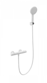 Термостатический смеситель Wonzon & Woghand WW-B3013-A-MW для душа, матовый белый